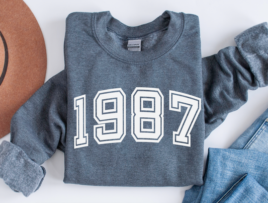 Custom Birth Year Sweatshirt