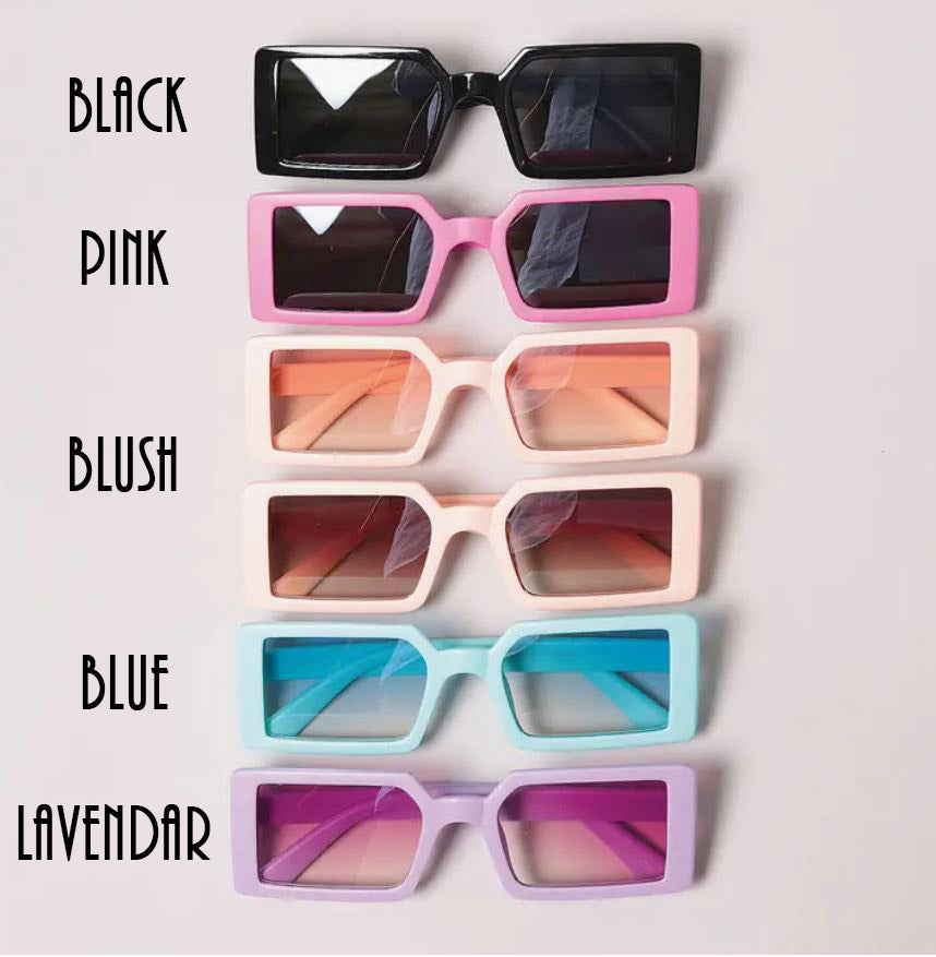 Kids Rectangle Glasses