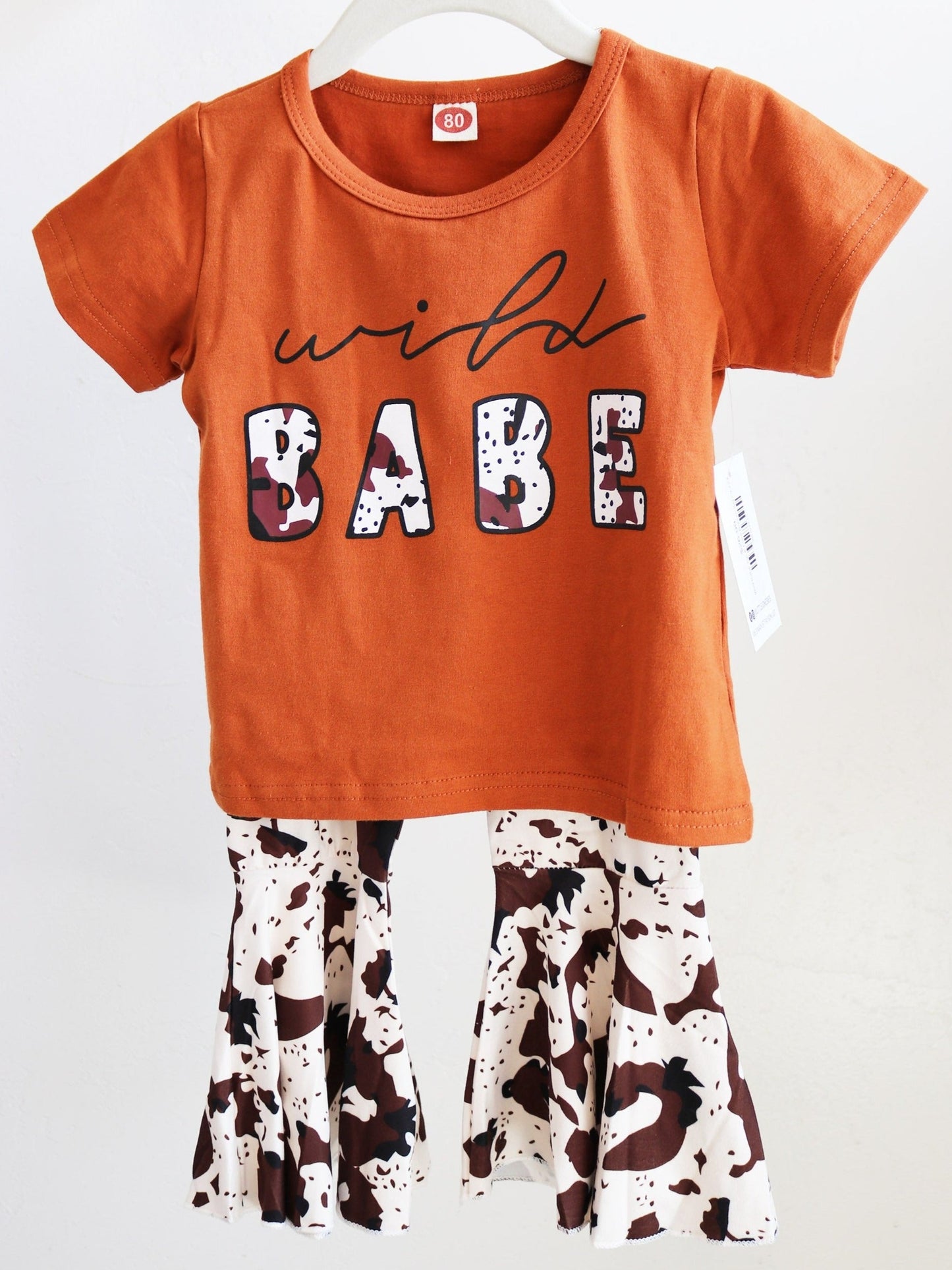 Wild Babe Top & Flare Bottom Set