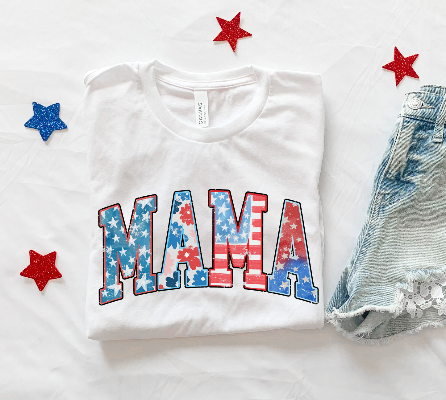 MAMA Stars & Stripes Tee