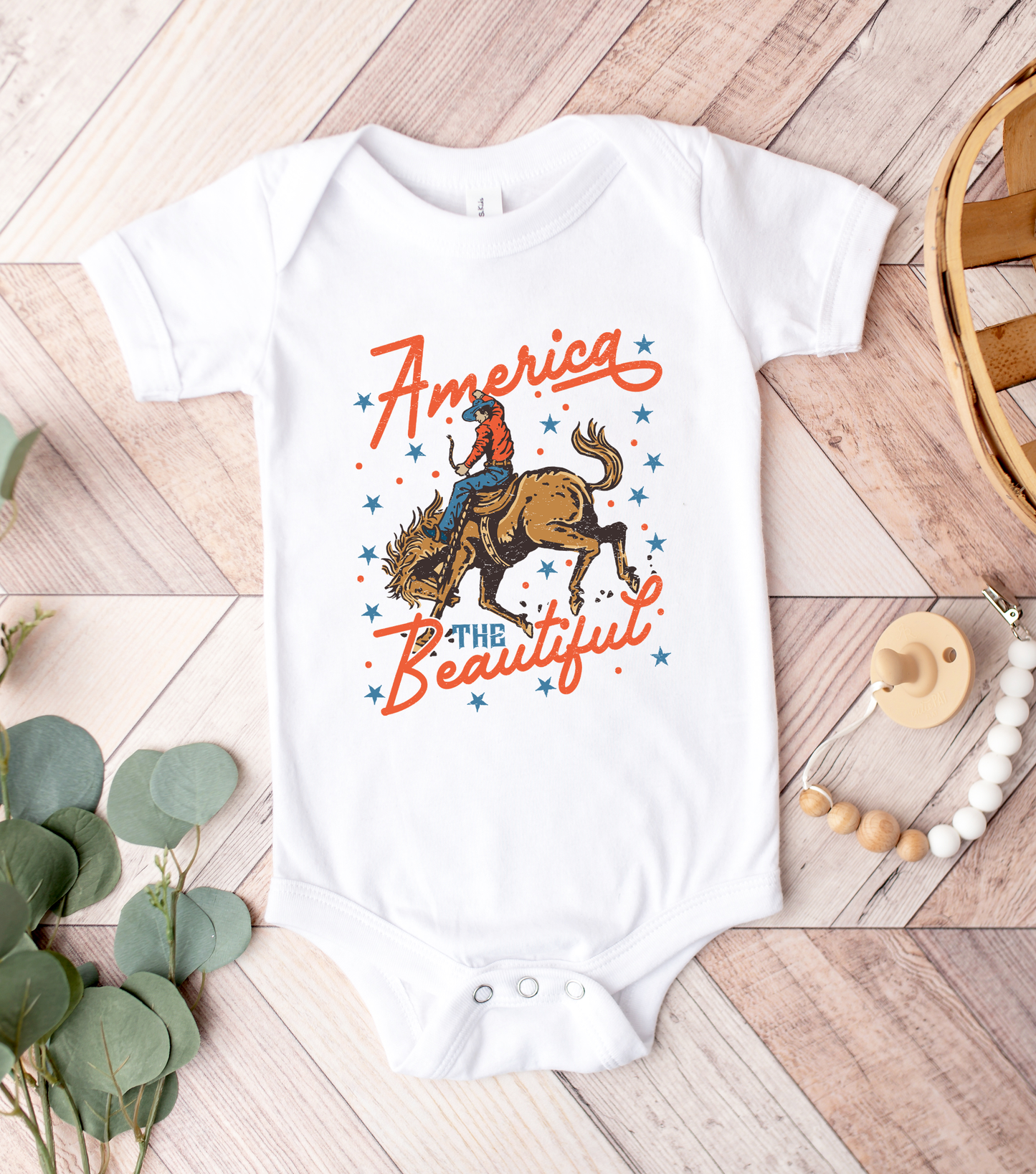 America The Beautiful Kids Tee/Bodysuit