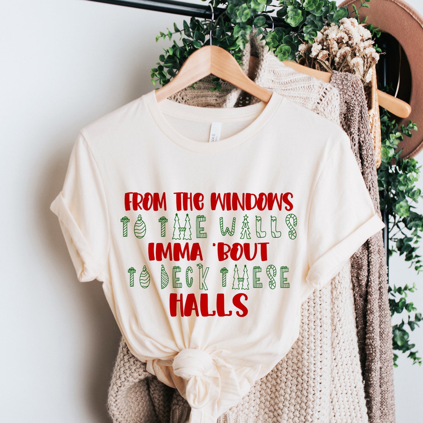Deck These Halls Tee