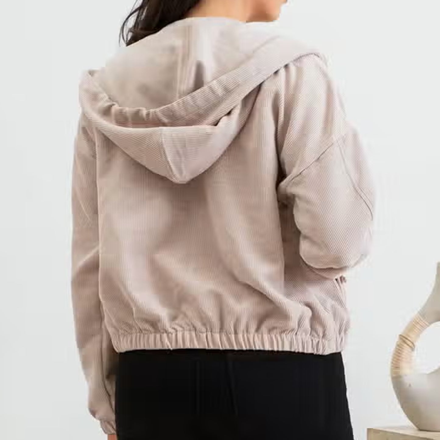 Corduroy Zip Up Jacket