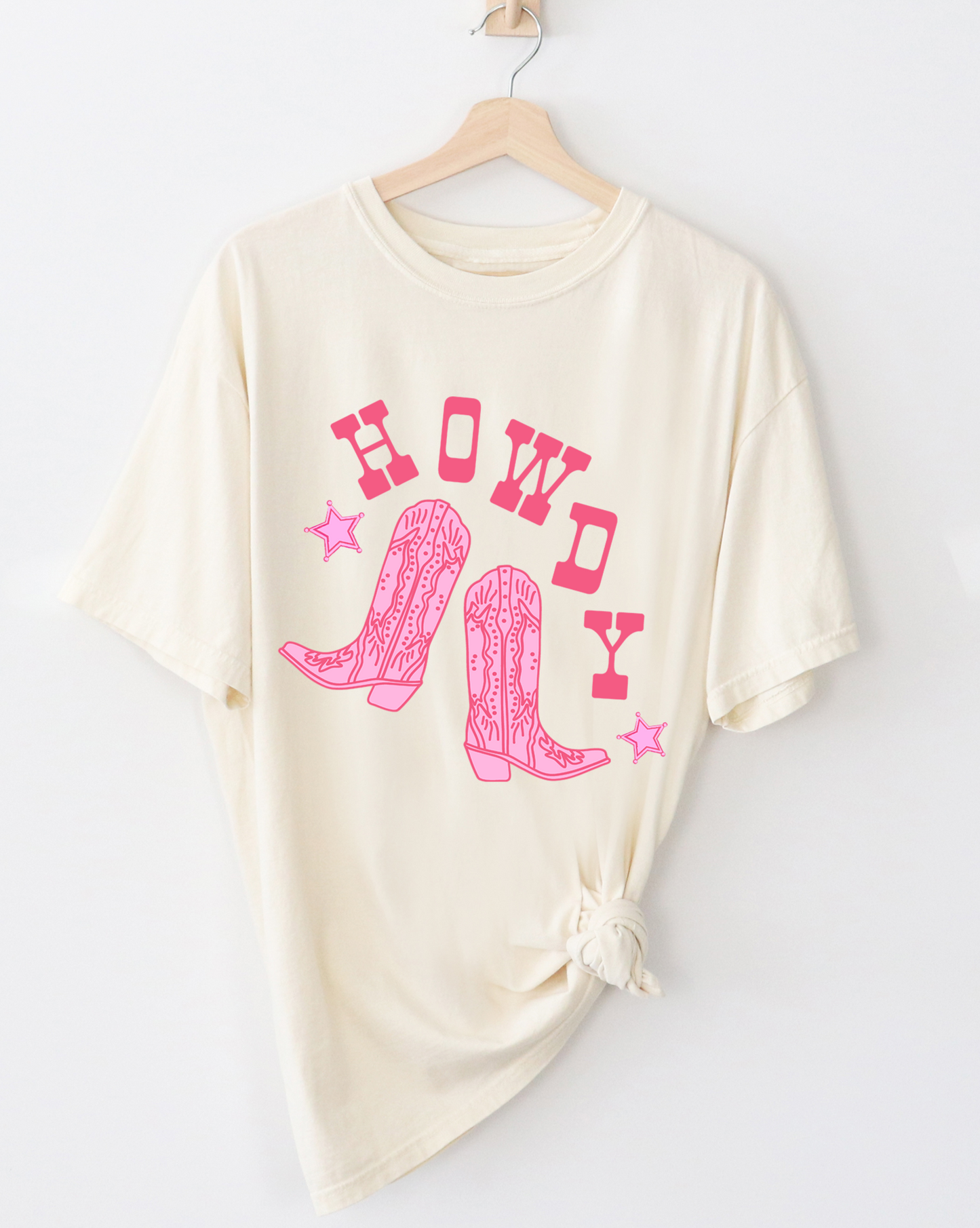 Pink Howdy Tee