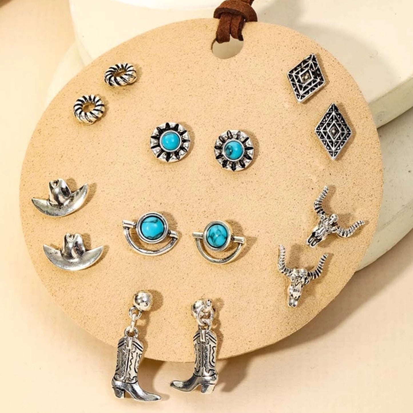 Antique Western Earring Set
