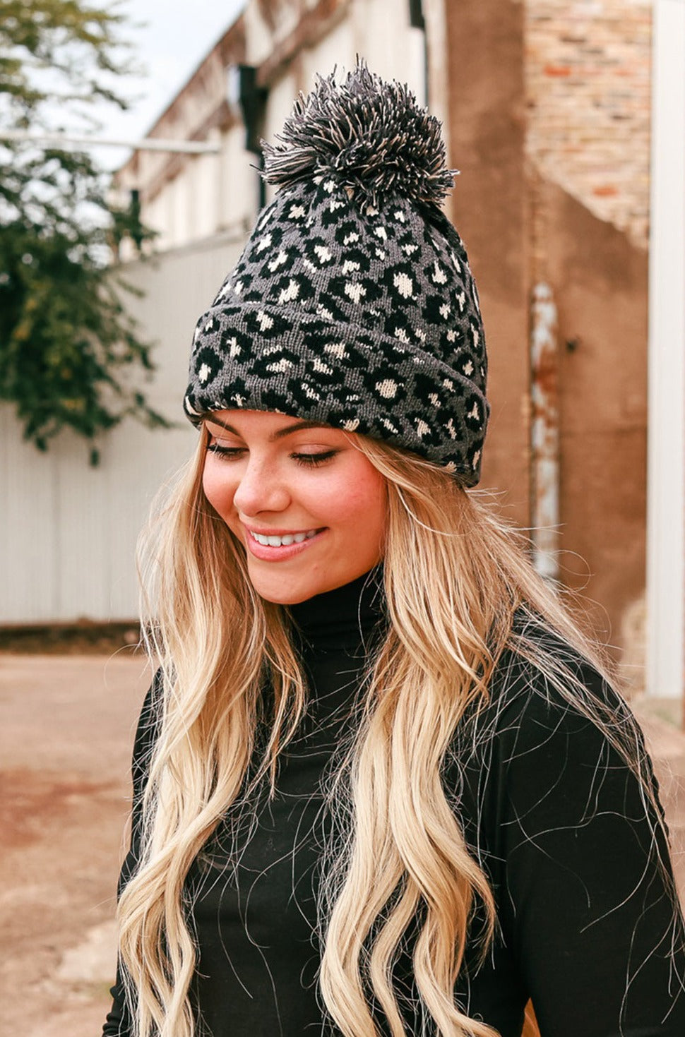 Leopard Beanie