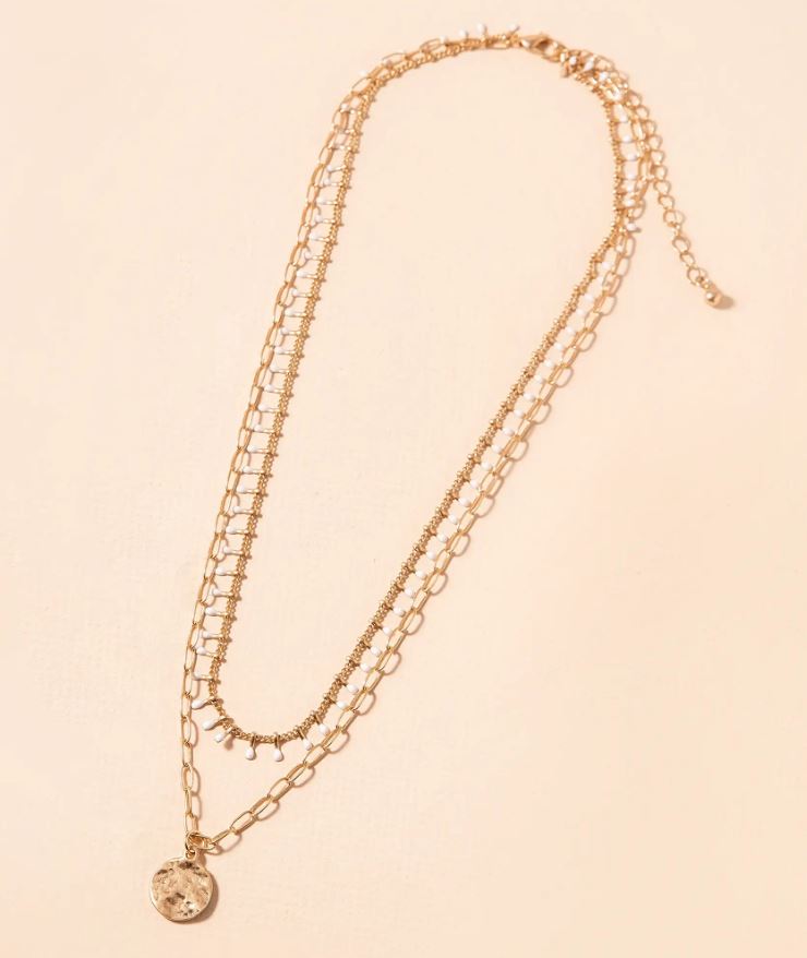 Layered Pendant Necklace