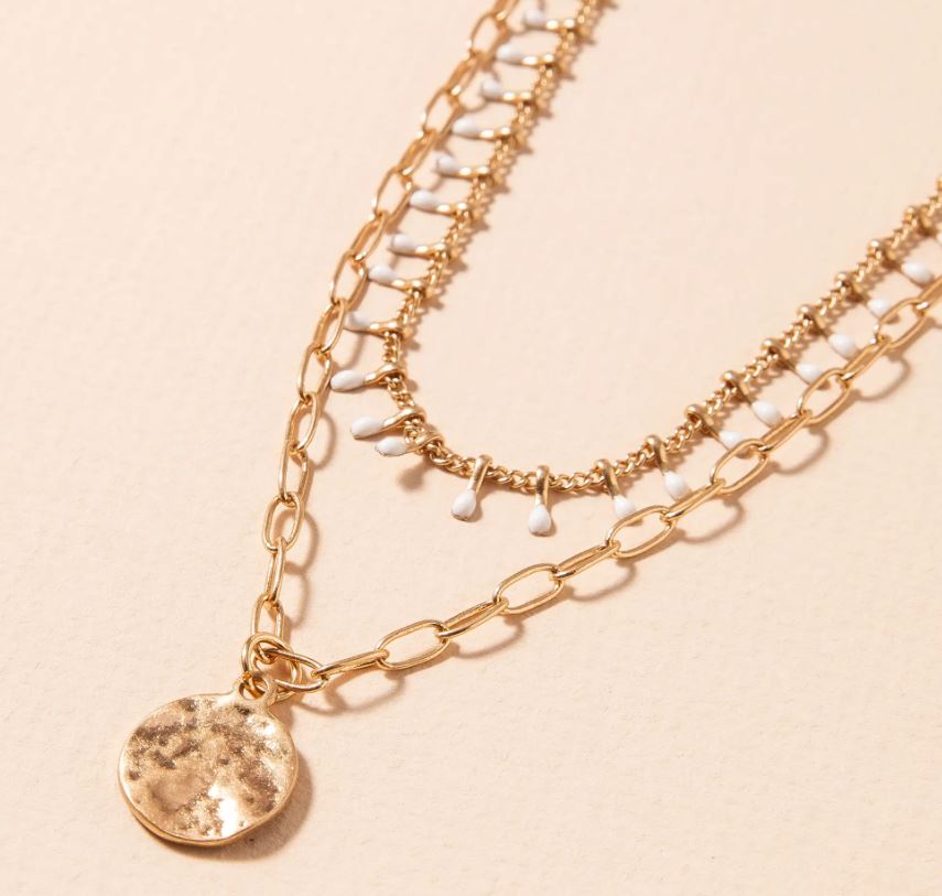 Layered Pendant Necklace