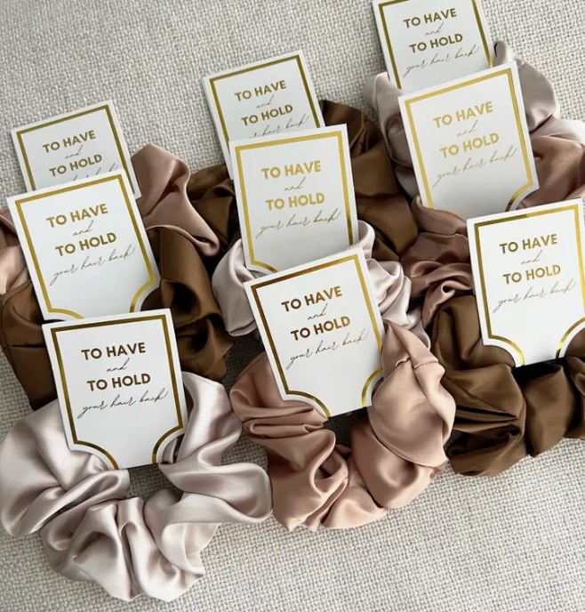 Silk Satin Scrunchies