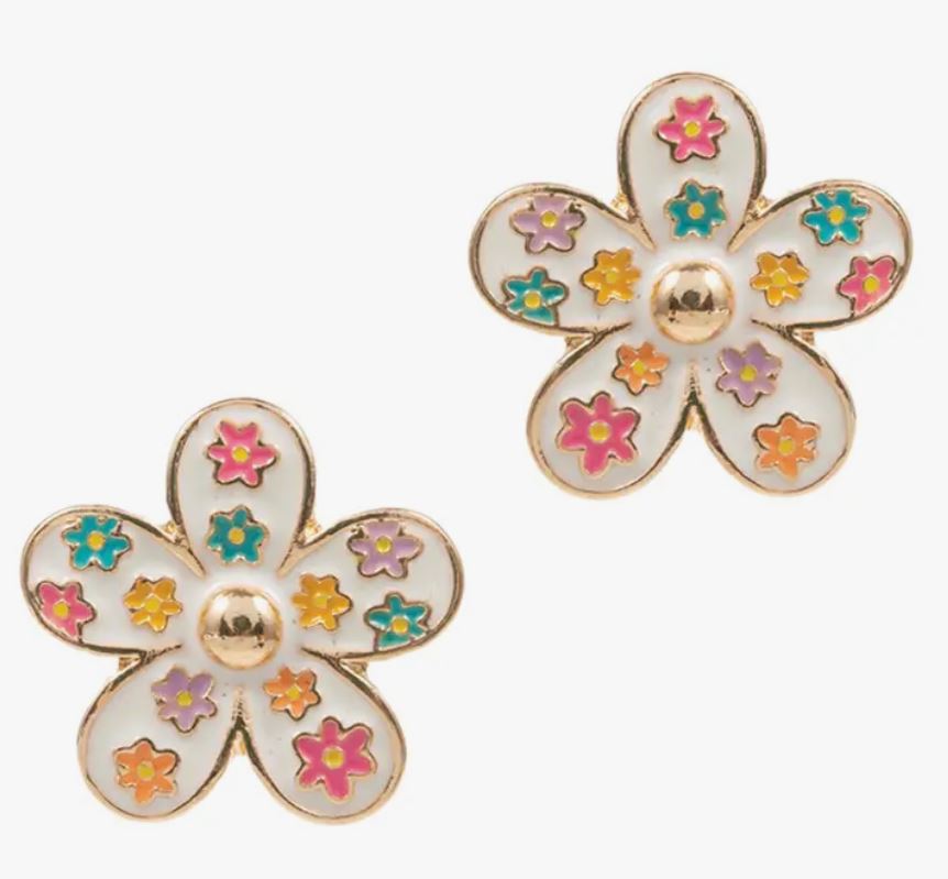 Flower Stud Earrings