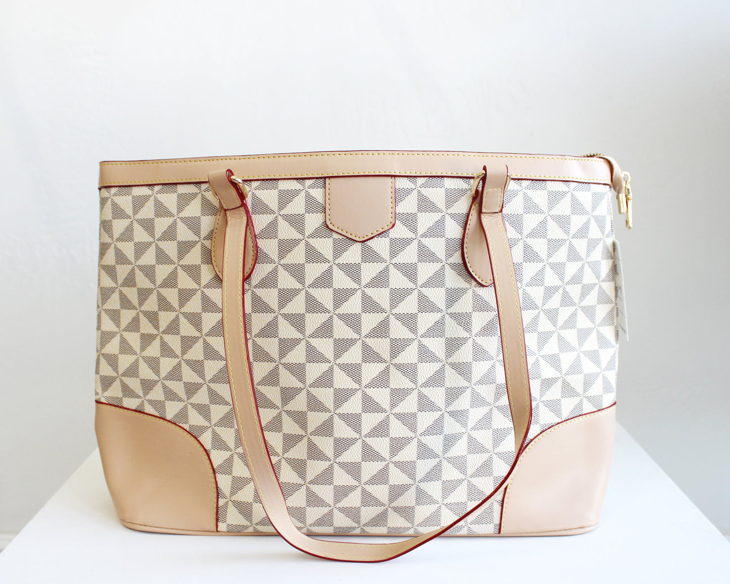 Large Plaid Handbag