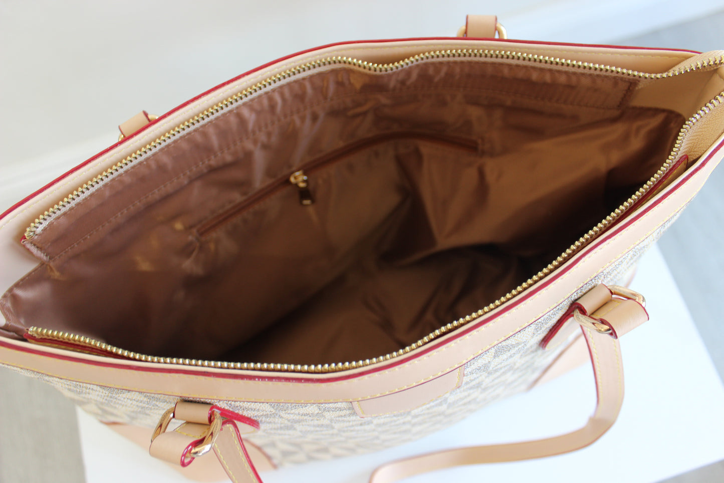 Large Plaid Handbag