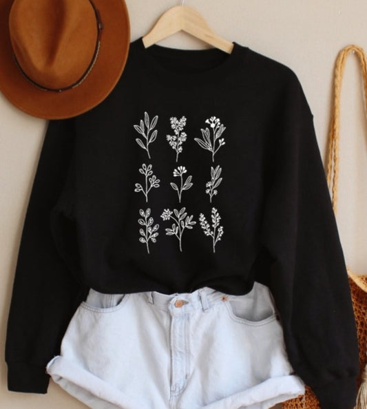 Floral Sweatshirt