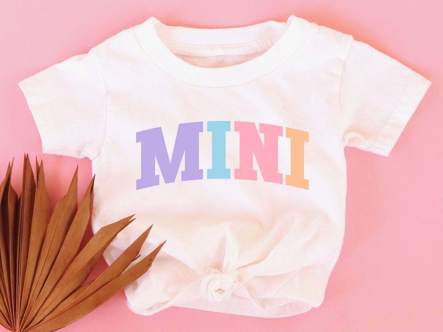 Mini Pastel Kids Tee/Bodysuit