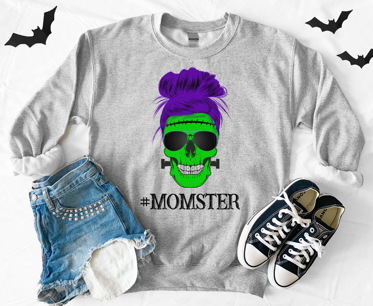 Momster Skull Sweatshirt