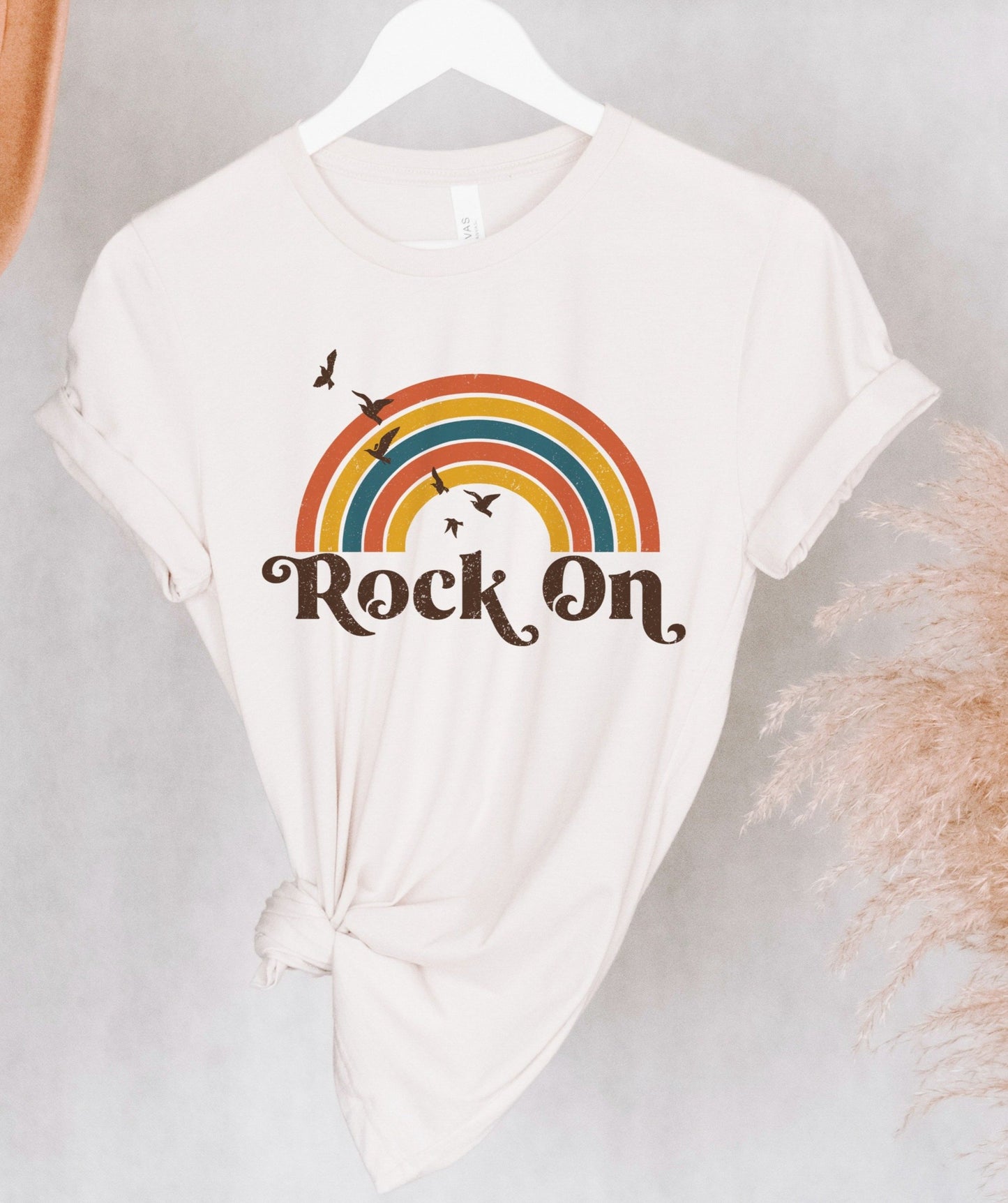 Rock On Rainbow Tee