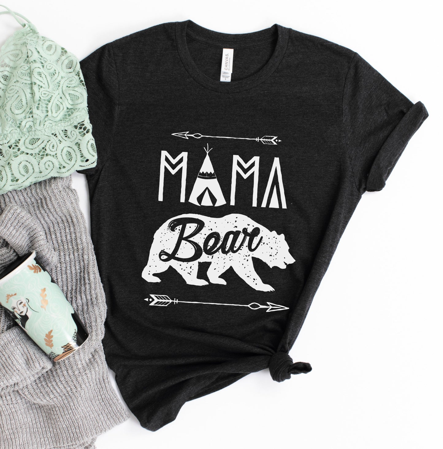 Mama Bear Teepee Tee