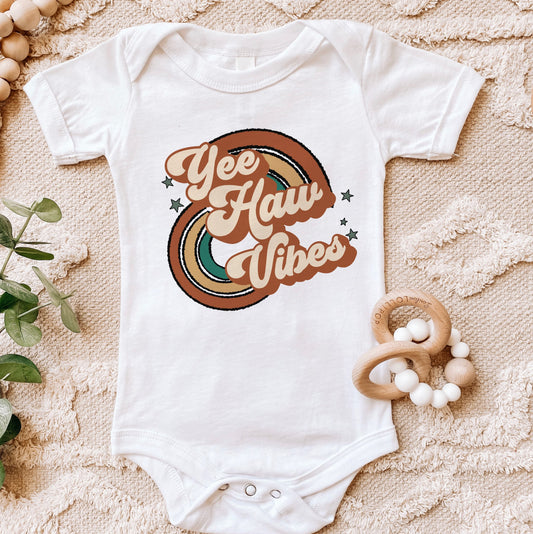 Yee Haw Vibes Kids Tee/Bodysuit
