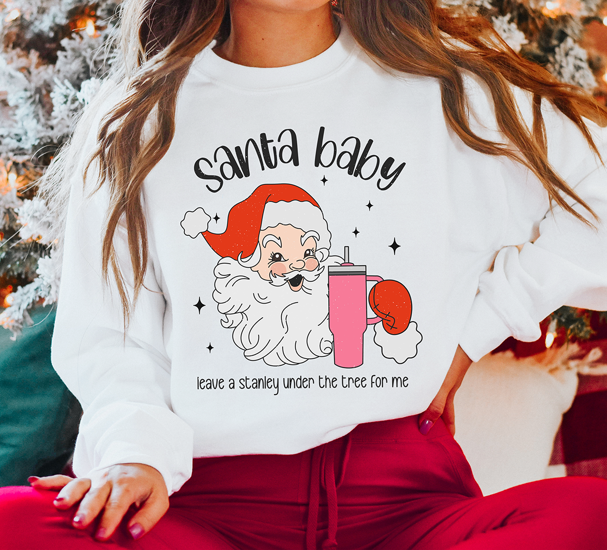 Santa Baby Stanley Sweatshirt