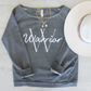 W Warrior Vintage Scoop Pullover