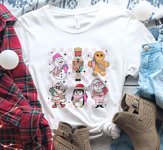 Christmas Characters Tee