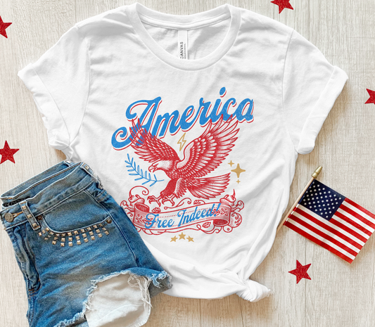 America Free Indeed Tee
