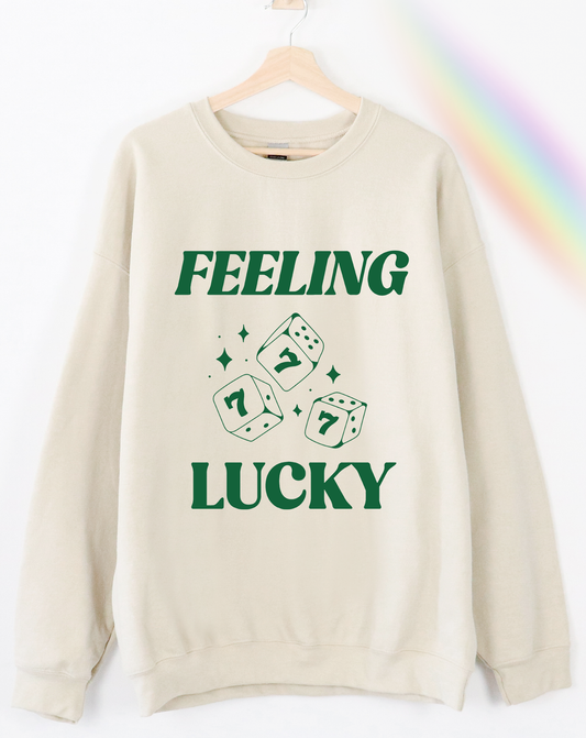 Feeling Lucky Dice Sweatshirt