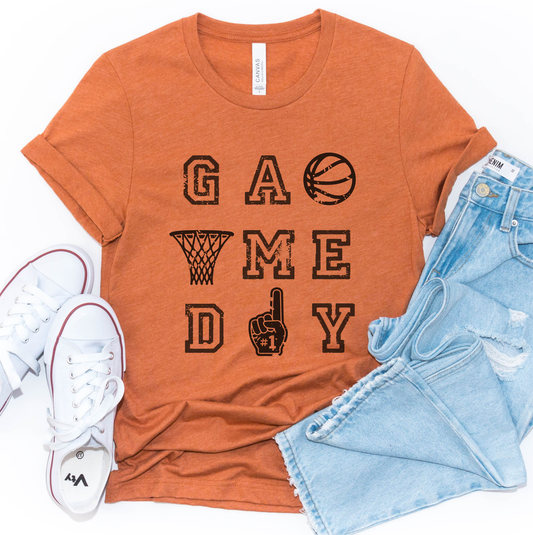 Game Day Basketball Tee