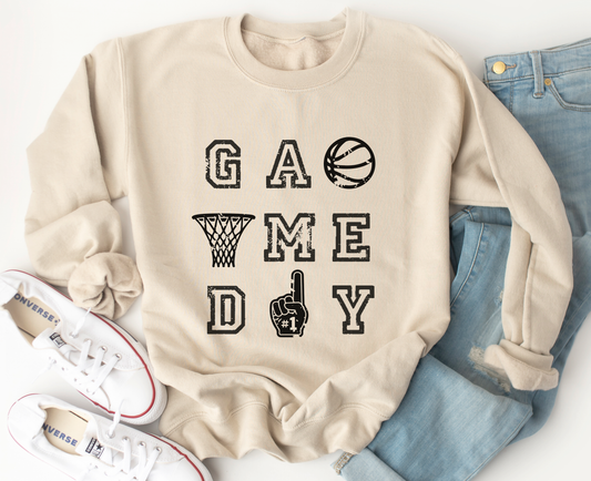 Game Day Basketball Sweatshirt