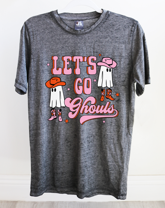 Let's Go Ghouls Mineral Wash Tee