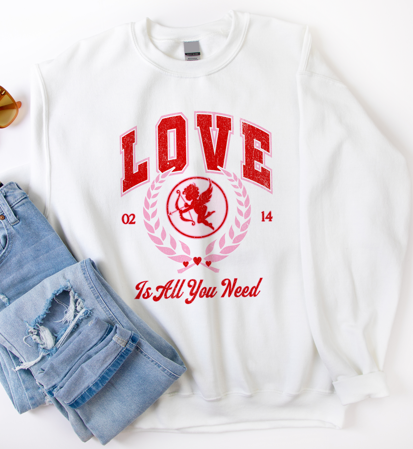 Love Is All You Need Cupid Sweatshirt