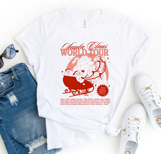 Santa World Tour Tee