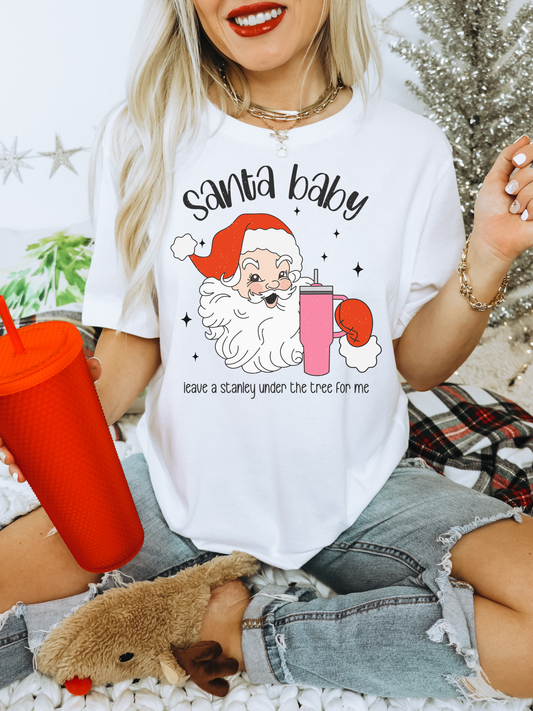 Santa Baby Stanley Tee