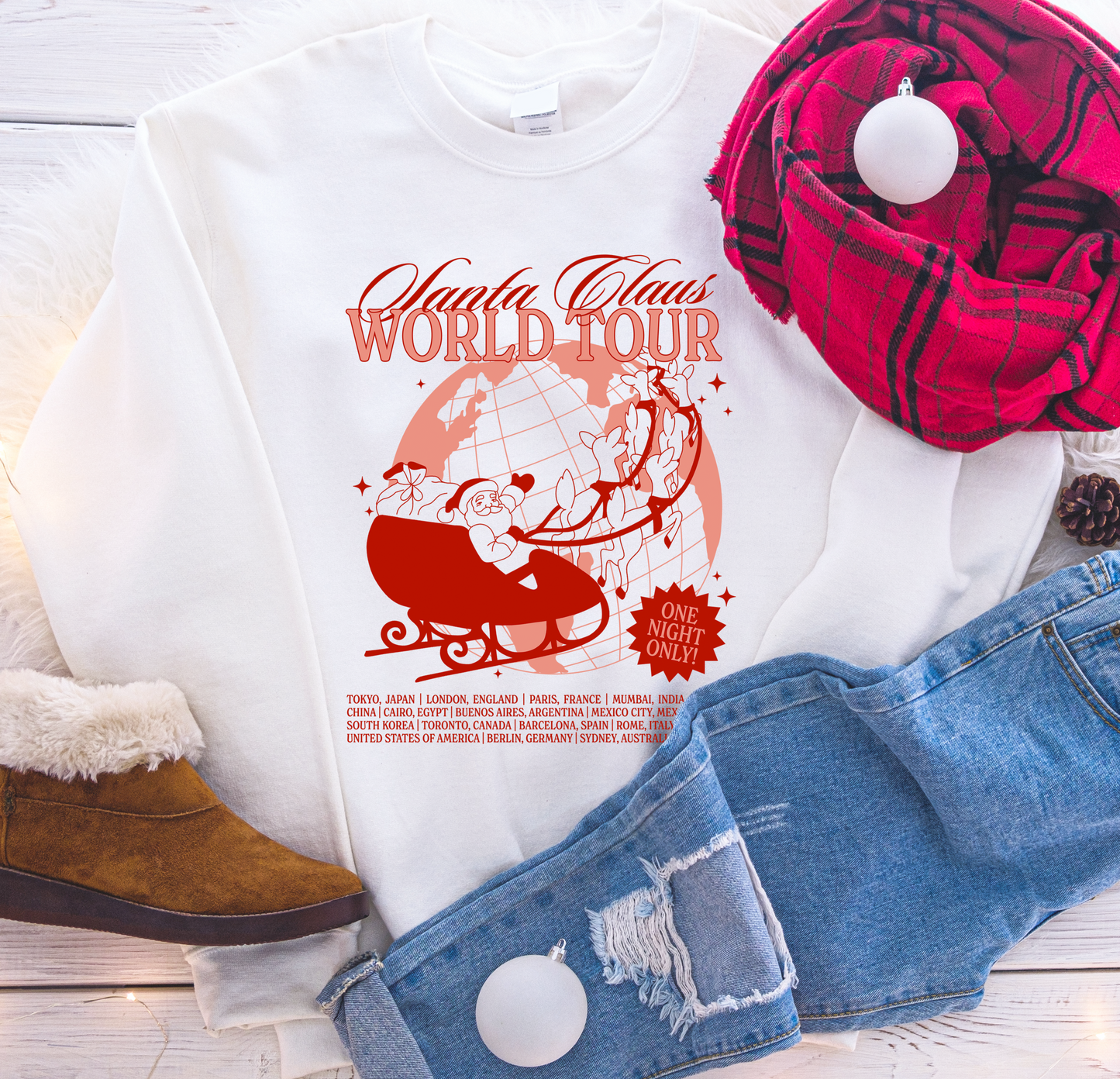 Santa World Tour Sweatshirt