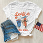 Party In The USA Cartoon Tee