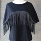 Fringe Studded Top