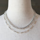 Layered Chain & Beaded Necklace