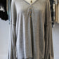 Chloe Brushed Rib V Neck Tunic
