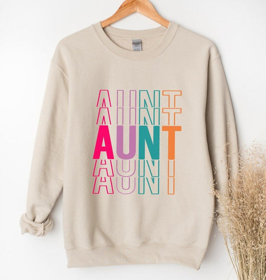 Aunt Outlines Sweatshirt