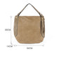 Tassel PU Leather Handbag