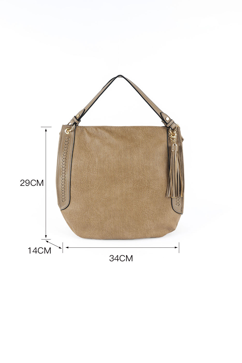 Tassel PU Leather Handbag