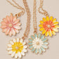 Pink Flower Necklace