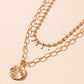 Layered Pendant Necklace