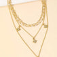 Star Chain Layered Necklace