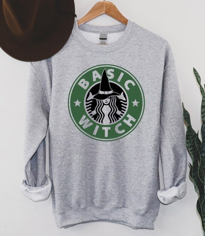 Basic Witch Coffee Sweatshirt