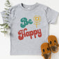 Be Happy Flower Kids Tee/Bodysuit