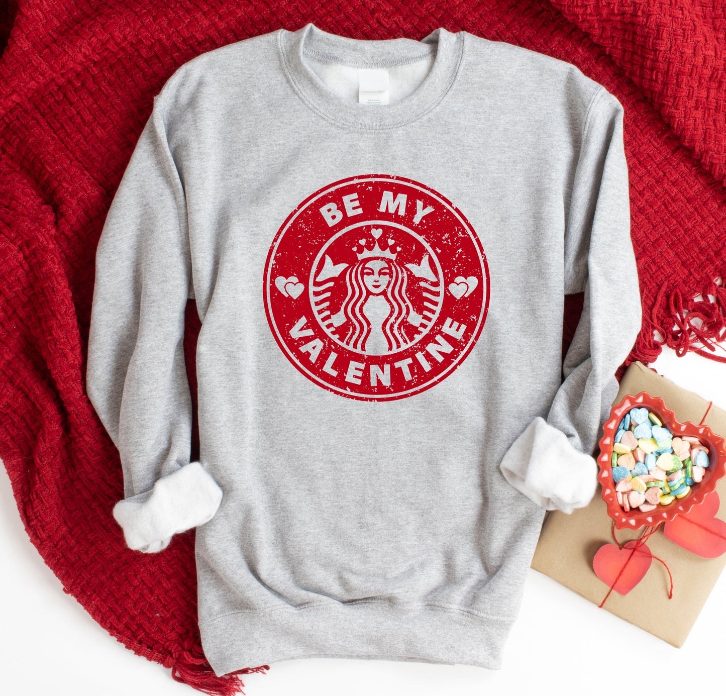 Be My Valentine Coffee Sweatshirt