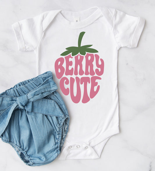 Berry Cute Kids Tee/Bodysuit