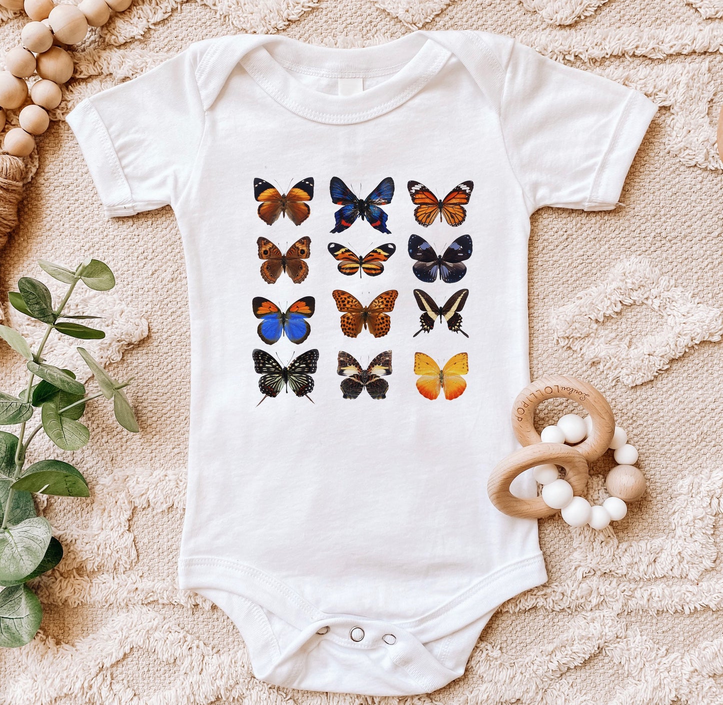 Butterflies Kids Tee/Bodysuit