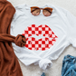 Checker Lips Tee